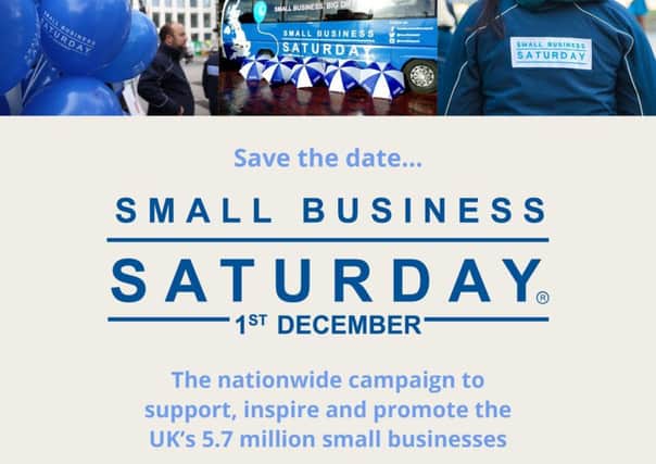 Small Business Saturday. EMN-181129-164033001