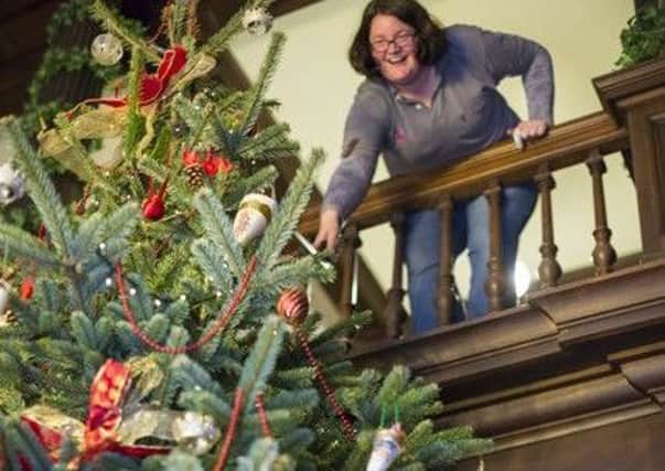 Volunteers prepare for Christmas at National Trust properties. Photo: Chris Lacey EMN-181130-165959001