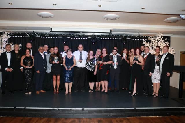The winners of the 2018 Skegness Business Awards. Photo: County Linx Radio. ANL-180312-141640001