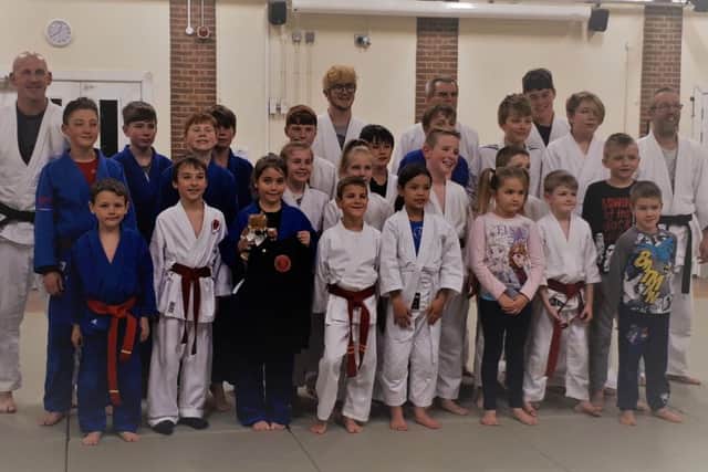 Judo youngsters made the grade.