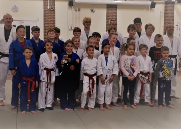 Judo youngsters made the grade.