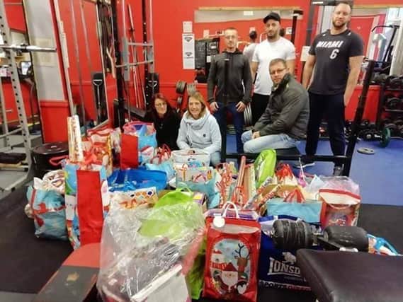 Bags of gifts have been delivered to the Derbyshire Children's Home in Skegness thanks to the generosity of friends of the Gaf Gym in Skegness. ANL-180512-143825001