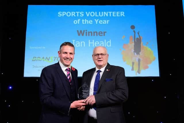 Sports Volunteer of the Year, sponsored by Branston Ltd. Winner: Ian Heald.    Picture: Chris Vaughan Photography for Active Lincolnshire EMN-181214-075452001