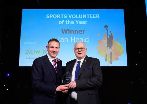 Sports Volunteer of the Year, sponsored by Branston Ltd. Winner: Ian Heald.    Picture: Chris Vaughan Photography for Active Lincolnshire EMN-181214-075452001