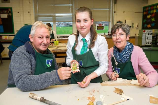 Stephen and Maureen Scott with granddaughter Ruby.
Picture: Sean Spencer/Hull News & Pictures Ltd