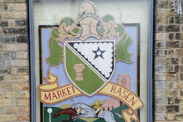 Old town sign is now on display at the station EMN-181217-152746001