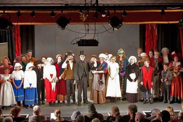 Final curtain call for Horncastle Upstagers after their sell out production of A Christmas Carol EMN-181220-071407001