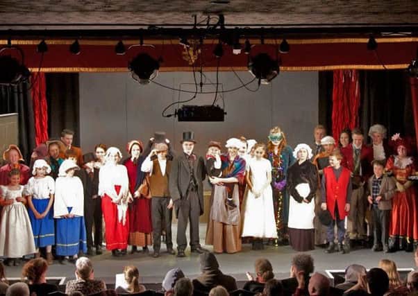 Final curtain call for Horncastle Upstagers after their sell out production of A Christmas Carol EMN-181220-071407001