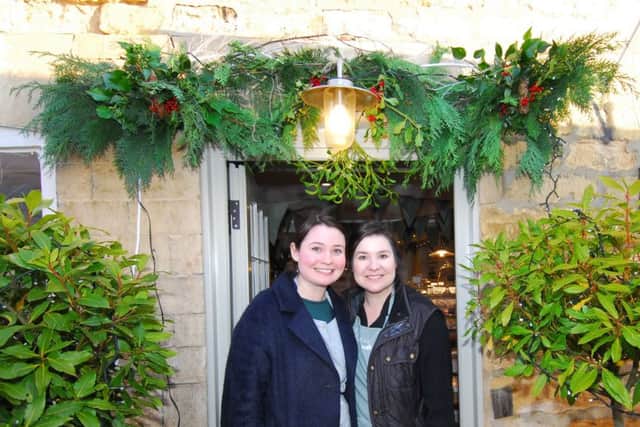 Kirsty Kershaw and Katie Mace held a Jingle and Mingle festive event to thank customers and supporters of the Leadenham Teahouse. EMN-181220-111153001