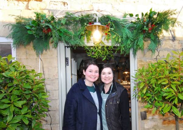 Kirsty Kershaw and Katie Mace held a Jingle and Mingle festive event to thank customers and supporters of the Leadenham Teahouse. EMN-181220-111153001