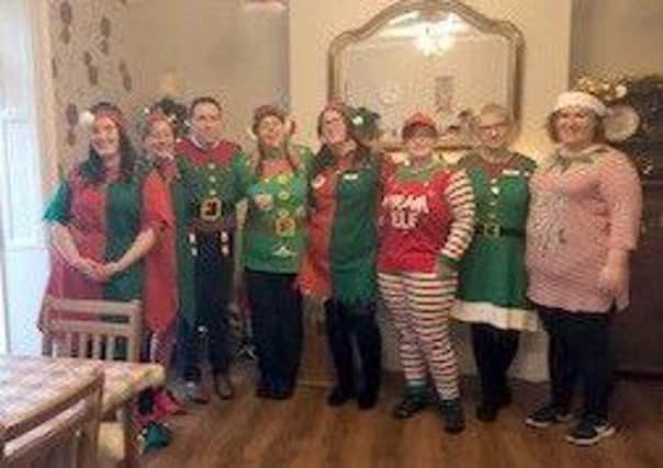 Grove Care Home in West Ashby, supported the Alzheimer's Society festive fundraising day. EMN-181220-161422001