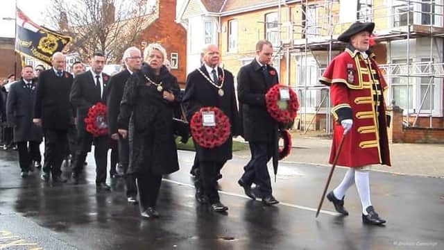 Mayor of Skegness Coun Sid Dennis was overwhelmed with the community support shown for the Remembrance Day Parade ANL-181220-190141001