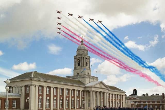 College Hall at RAF College Cranwell.