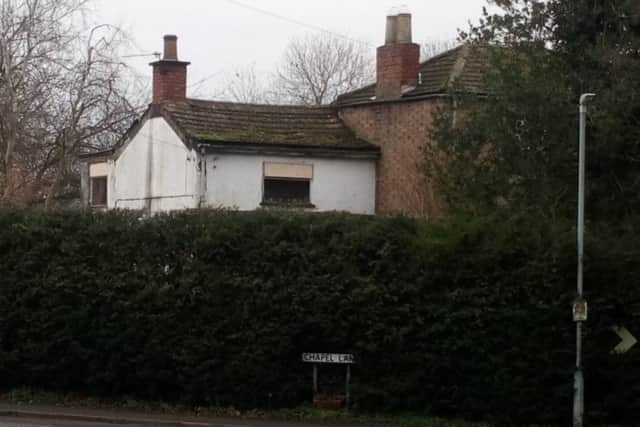 The house in Belchford.