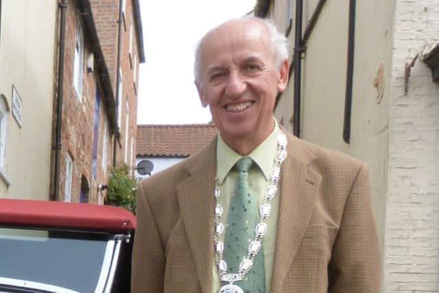 Caistor Mayor, Coun Alan Somerscales