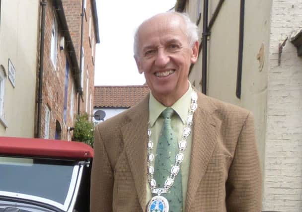 Caistor Mayor, Coun Alan Somerscales