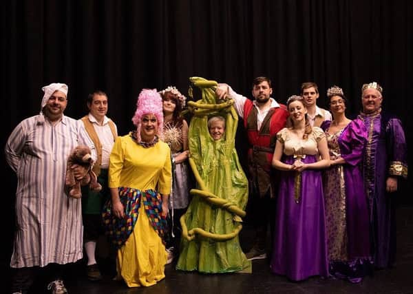 The cast of Jack and the Beanstalk