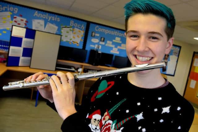 Jake Lent has been crowned the towns Young Musician of the Year.