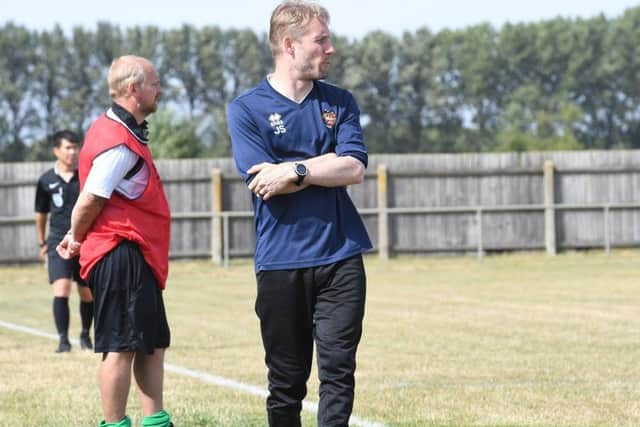 Jamie Shaw will want a reaction at Kirby on Saturday after seeing his side lose five of their last seven league matches EMN-190801-095900002