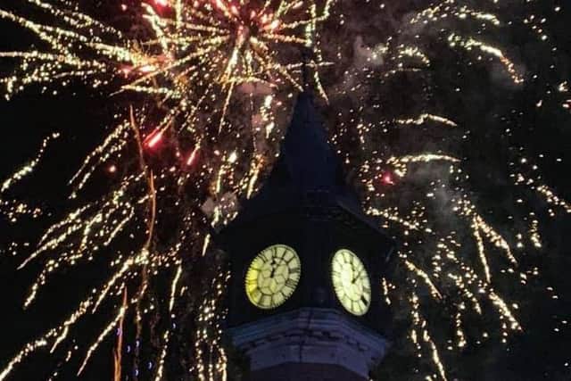 This picture of the spectacular fireworks display on New Year's Eve in Skegness was taken by Lee Crawford. ANL-190101-103255001