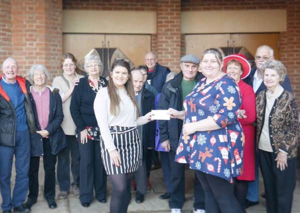 Louth Dementia CafÃ© teams up with The Great Care Company for their annual Christmas Meal.