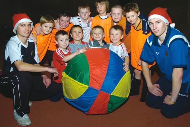 Boston United's holiday training camp, 10 years ago.