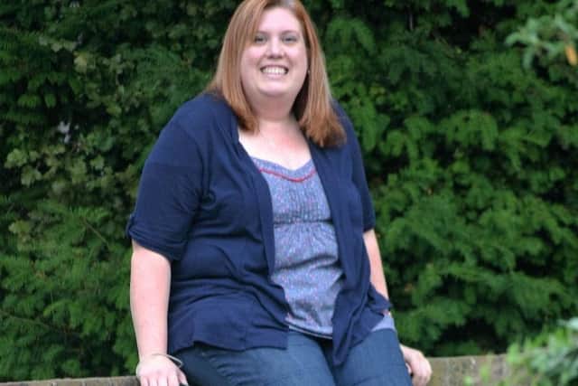 Clare pictured before her weight loss. EMN-190301-134714001