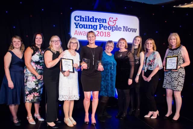 It was a double honour for Kirton Primary School at the Children and Young People Now Awards 2018.