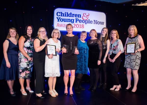 It was a double honour for Kirton Primary School at the Children and Young People Now Awards 2018.