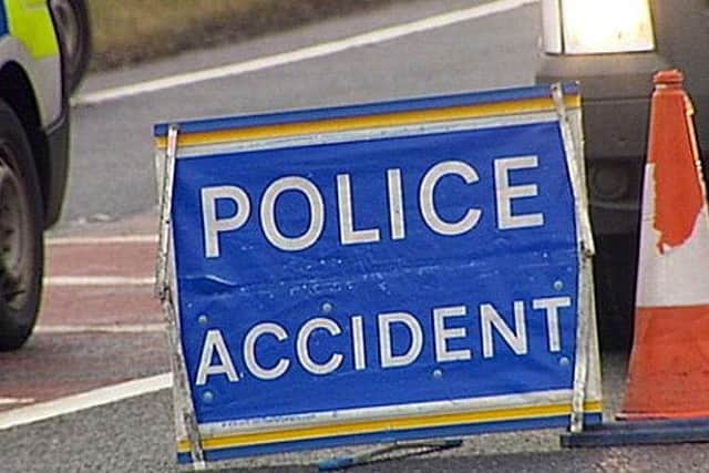 Police accident.