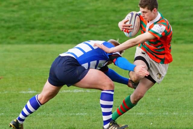 Spencer Holvey crossed for two tries against Long Eaton. Picture courtesy of Jon Staves EMN-190701-101726002