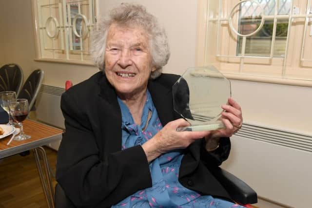 Sleafordian of the Year 2017, Winifred Sibley, has died. EMN-190801-153654001