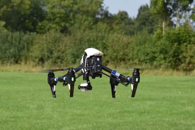 A Lincolnshire Police drone. EMN-190801-100031001