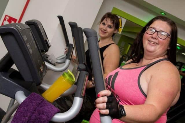 Rebecca (left) and Louise lead by example and love their healthier lifestyles. Picture: Magna Vitae.