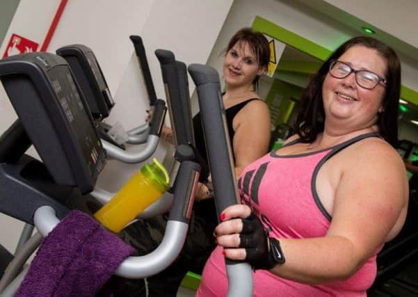 Rebecca (left) and Louise lead by example and love their healthier lifestyles. Picture: Magna Vitae.