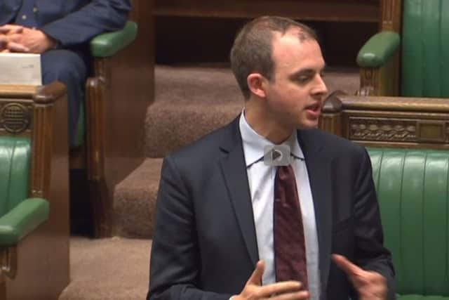 Boston and Skegness MP Matt Warman. ANL-180824-072120001