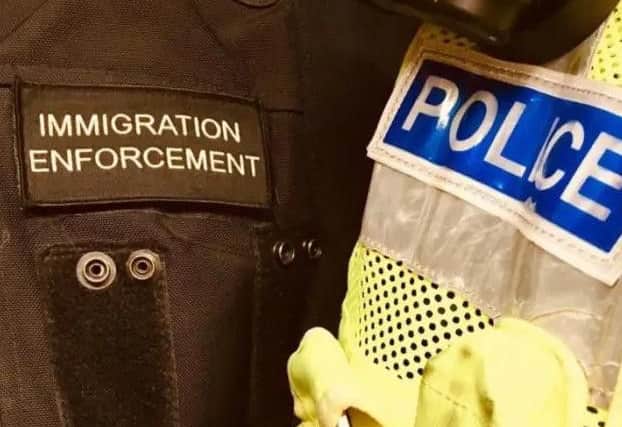 Police are looking for six more suspected illegal immigrants