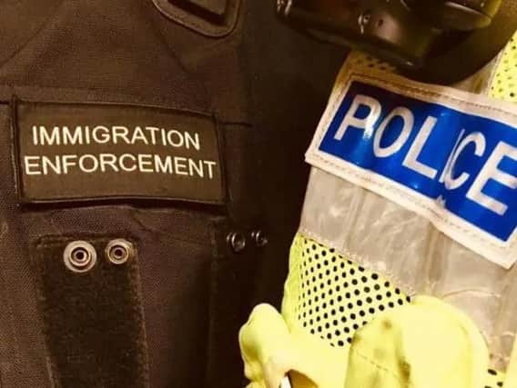 Police are looking for six more suspected illegal immigrants