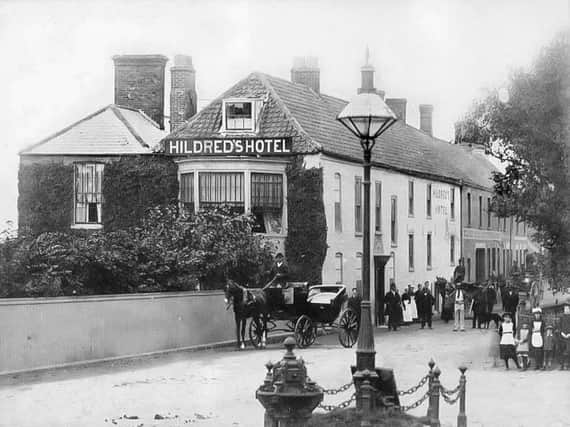 The former Hildreds Hotel, which was demolished to make way for the Hildreds Centre in Skegness. ANL-191101-152810001