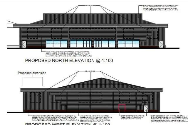 One of the images submitted with the planning documents.