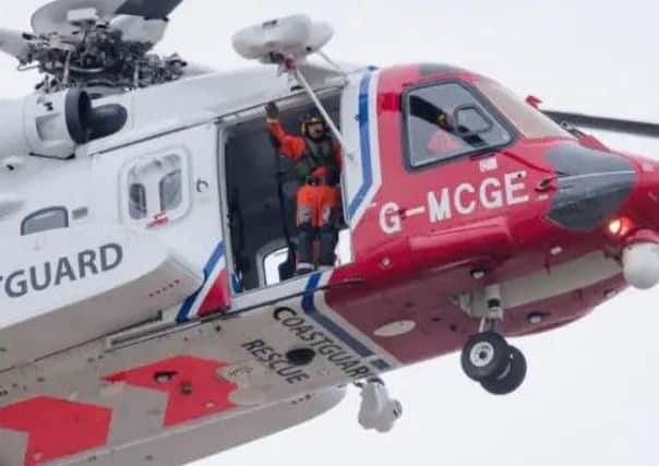 Coastguard helicopter (stock image)