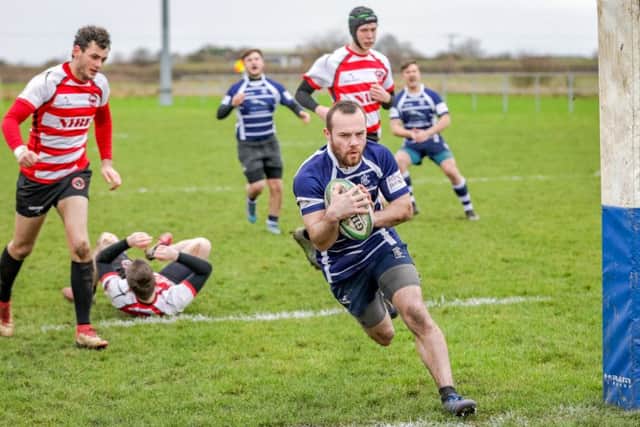 Boston Rugby Club v Chesterfield Panthers. Photo: David Dales.