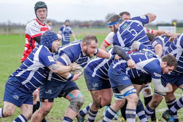 Boston Rugby Club v Chesterfield Panthers. Photo: David Dales.
