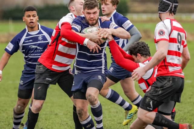 Boston Rugby Club v Chesterfield Panthers. Photo: David Dales.