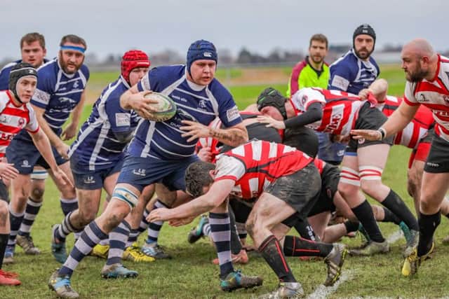 Boston Rugby Club v Chesterfield Panthers. Photo: David Dales.