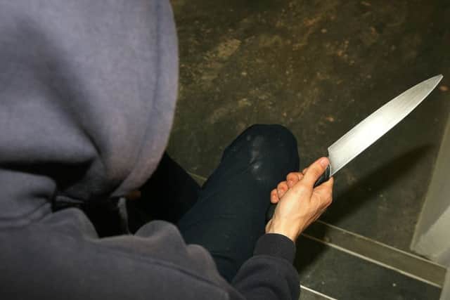 The number of young offenders cautioned or sentenced after being caught with knives has hit the highest level for nearly eight years. EMN-190115-095048001