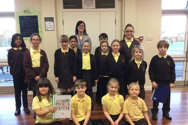 New school council members at the Richmond School in Skegness. ANL-190115-082446001