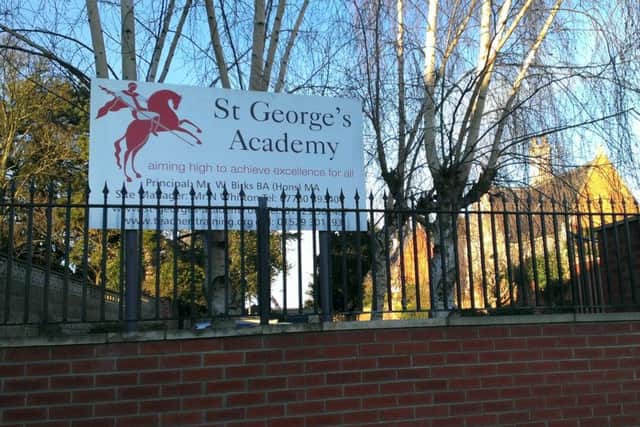 St George's Academy in Sleaford. EMN-190122-131253001