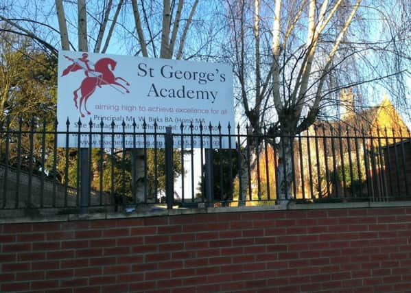St George's Academy in Sleaford. EMN-190122-131253001