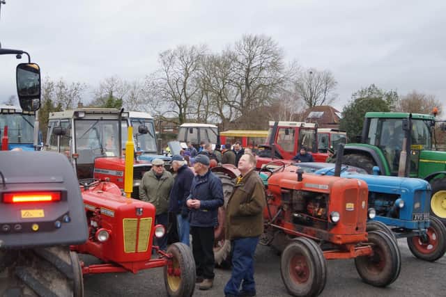 Middle Rasen Tractor Road Run